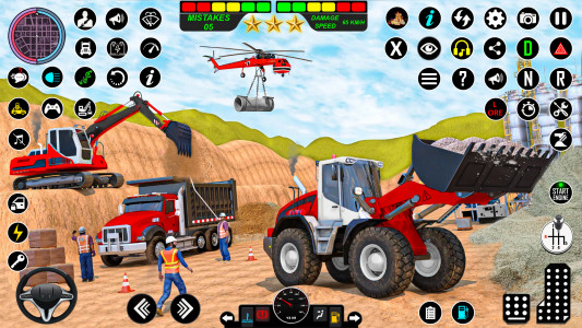 اسکرین شات برنامه Snow Excavator Simulator Game 3