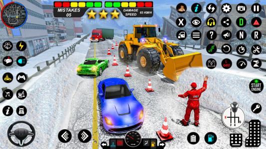 اسکرین شات برنامه Snow Excavator Simulator Game 6