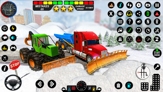 اسکرین شات برنامه Snow Excavator Simulator Game 5