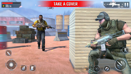 اسکرین شات بازی Modern Encounter Strike Commando Mission Game 2020 1