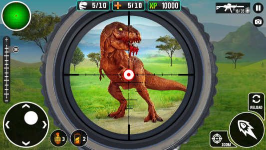 اسکرین شات 1 بازی Real Dino Hunting Jungle Games