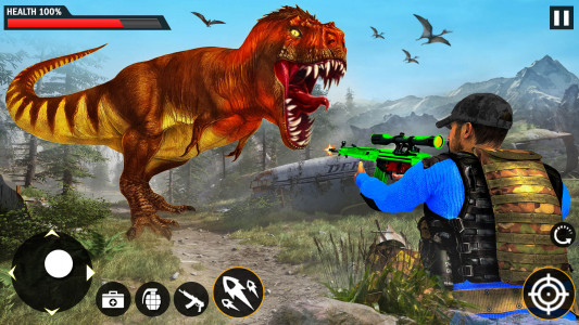 اسکرین شات 7 بازی Real Dino Hunting Jungle Games