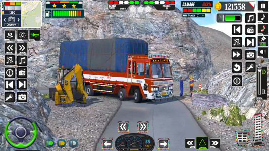 اسکرین شات بازی Indian Truck Cargo Driving 3D 1