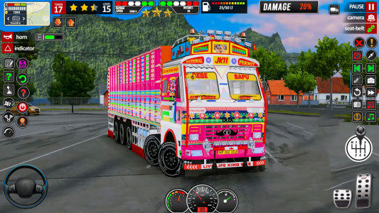 اسکرین شات 1 بازی Indian Truck Driving Game 2025