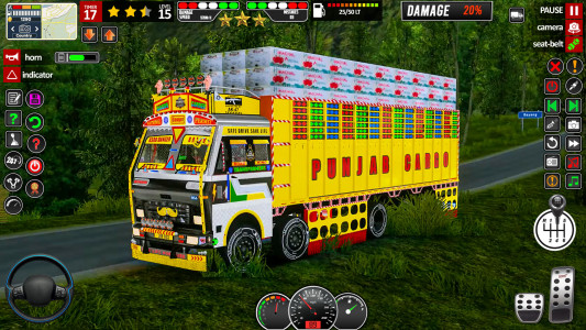اسکرین شات 5 بازی Indian Truck Driving Game 2025