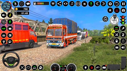 اسکرین شات بازی Indian Truck Cargo Driving 3D 4