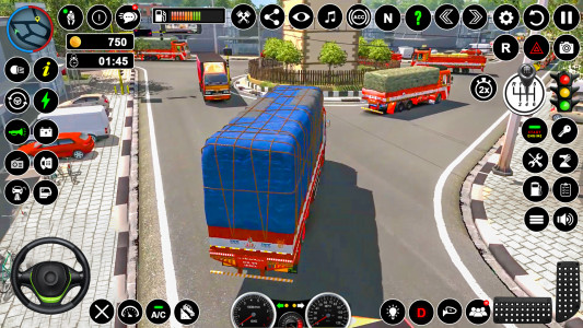 اسکرین شات بازی Indian Truck Cargo Driving 3D 3