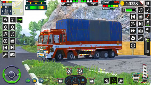 اسکرین شات بازی Indian Truck Cargo Driving 3D 3
