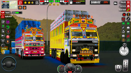 اسکرین شات 3 بازی Indian Truck Driving Game 2025