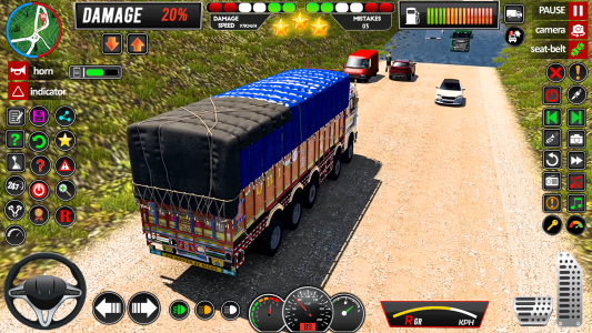 اسکرین شات 7 بازی Indian Truck Driving Game 2025