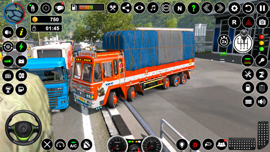 اسکرین شات بازی Indian Truck Cargo Driving 3D 1