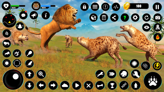 اسکرین شات بازی Lion Games Animal Simulator 3D 7