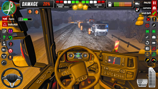 اسکرین شات 4 بازی City Cargo Truck Driving game