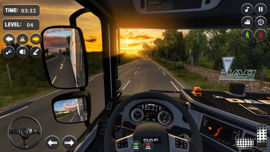 اسکرین شات 4 بازی City Cargo Truck Driving game