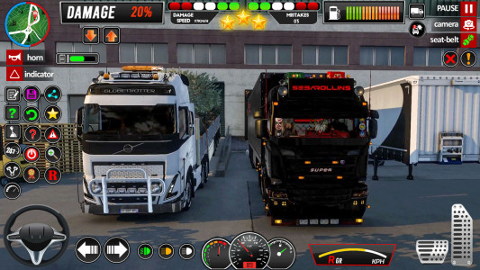 اسکرین شات 3 بازی City Cargo Truck Driving game