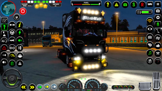اسکرین شات بازی Truck Driving Euro Truck Game 1