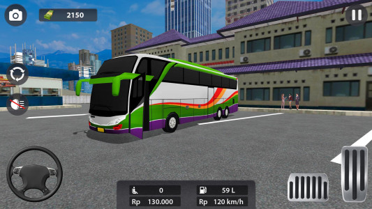 اسکرین شات 1 بازی Bus Parking: Driving Simulator