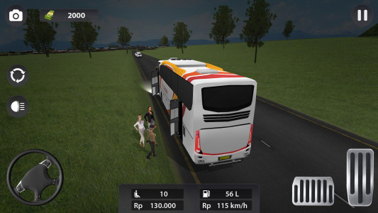 اسکرین شات بازی Bus Parking: Driving Simulator 3