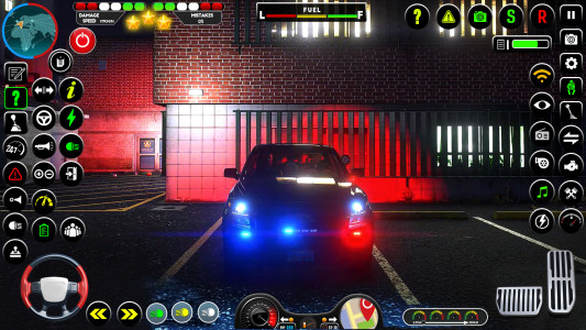 اسکرین شات برنامه NYPD Police Car Parking Game 2