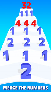 اسکرین شات بازی Number Run Merge:Number Master 1