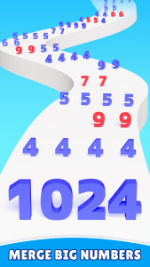 اسکرین شات 7 بازی Number Run Merge: Running Game