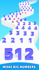 اسکرین شات 6 بازی Number Run Merge: Running Game