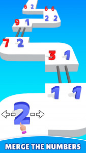 اسکرین شات بازی Number Run Merge: Running Game 1