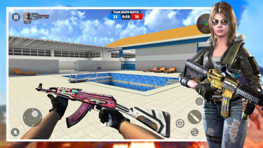 اسکرین شات برنامه Modern Cover Hunter: Multiplayer 3D team Shooter 6