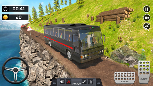 اسکرین شات بازی Offroad Bus Simulator Bus Game 2