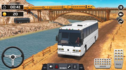 اسکرین شات بازی Offroad Bus Simulator Bus Game 1