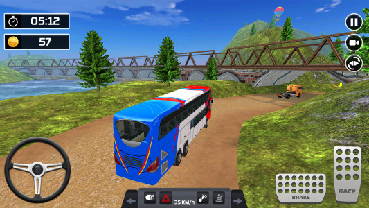 اسکرین شات بازی Offroad Bus Simulator Bus Game 3