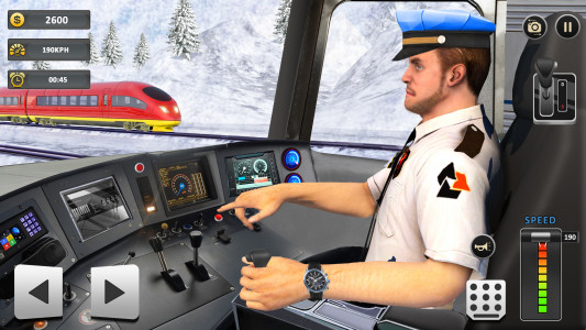 اسکرین شات بازی Railway Train Simulator Games 1