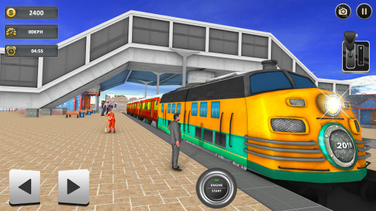 اسکرین شات بازی Railway Train Simulator Games 3