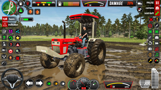 اسکرین شات 1 بازی Tractor Driving - Tractor Game