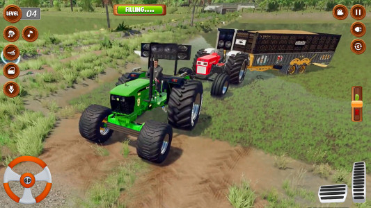 اسکرین شات 4 بازی Tractor Driving - Tractor Game