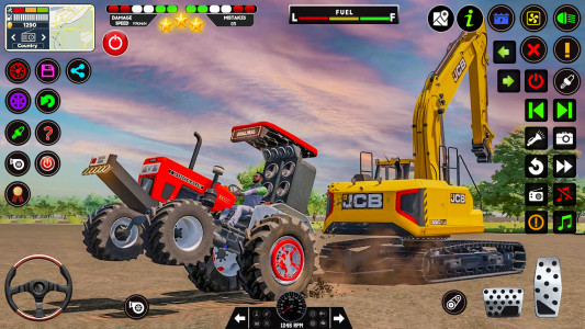 اسکرین شات بازی Tractor Driving - Tractor Game 2