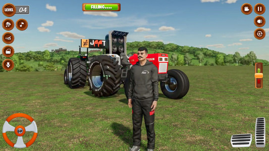 اسکرین شات 3 بازی Tractor Driving - Tractor Game