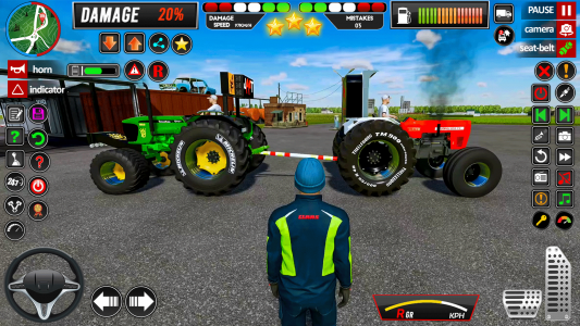 اسکرین شات 2 بازی Tractor Driving - Tractor Game