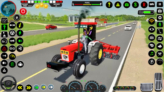 اسکرین شات بازی Tractor Driving - Tractor Game 4
