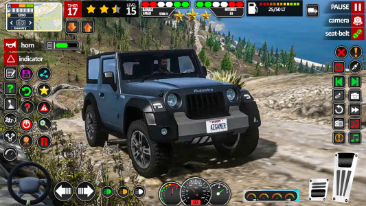 اسکرین شات بازی Offroad Jeep 4x4 Driving Sim 1