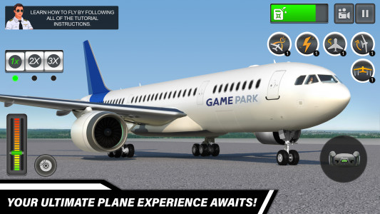 اسکرین شات 1 بازی Pilot Simulator: Airplane Game
