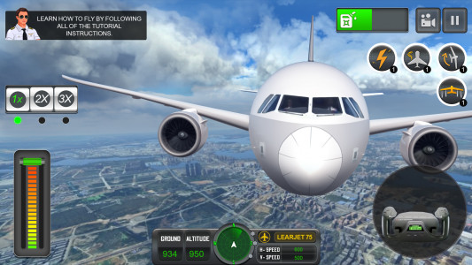 اسکرین شات بازی Pilot Simulator: Airplane Game 2