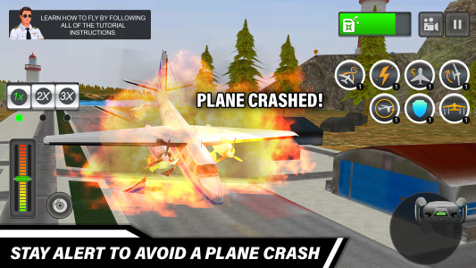 اسکرین شات 5 بازی Pilot Simulator: Airplane Game