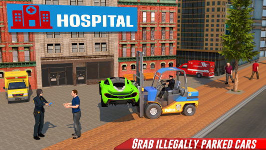 اسکرین شات برنامه Police Car Transport Truck Sim 2
