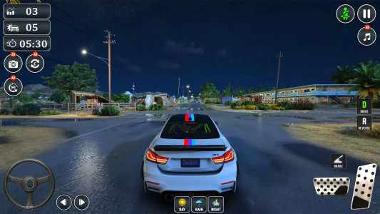 اسکرین شات 2 برنامه Car Driving Game - Car Game 3D