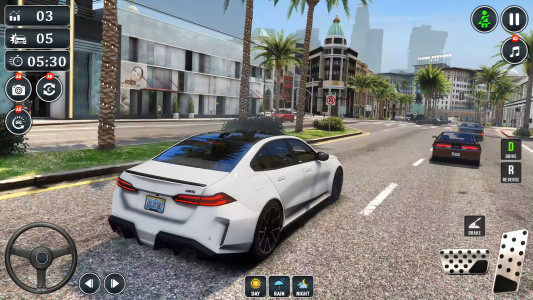 اسکرین شات 6 برنامه Car Driving Game - Car Game 3D