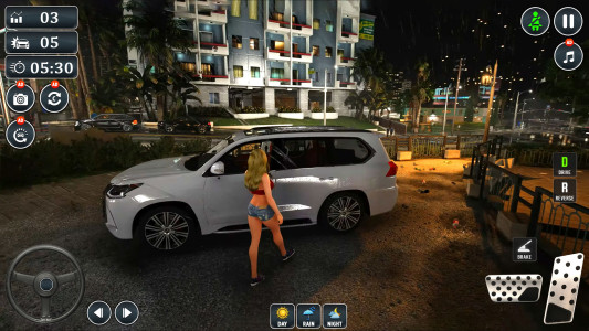 اسکرین شات 4 برنامه Car Driving Game - Car Game 3D