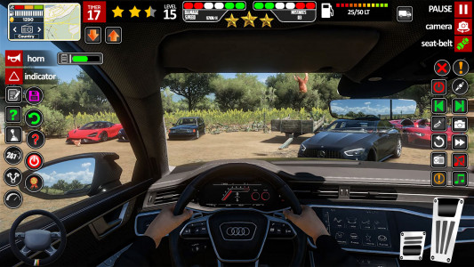 اسکرین شات 7 برنامه Car Driving Game - Car Game 3D