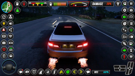 اسکرین شات برنامه Car Driving Game - Car Game 3D 4