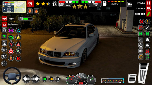 اسکرین شات 1 برنامه Car Driving Game - Car Game 3D